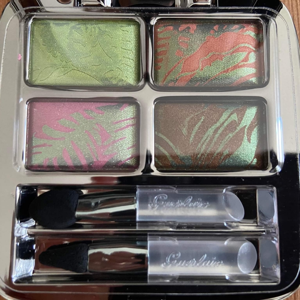 Guerlain Ombre Eclat 4 Shades (404) Paradis Exotique NIB RARE NEW eyeshadow